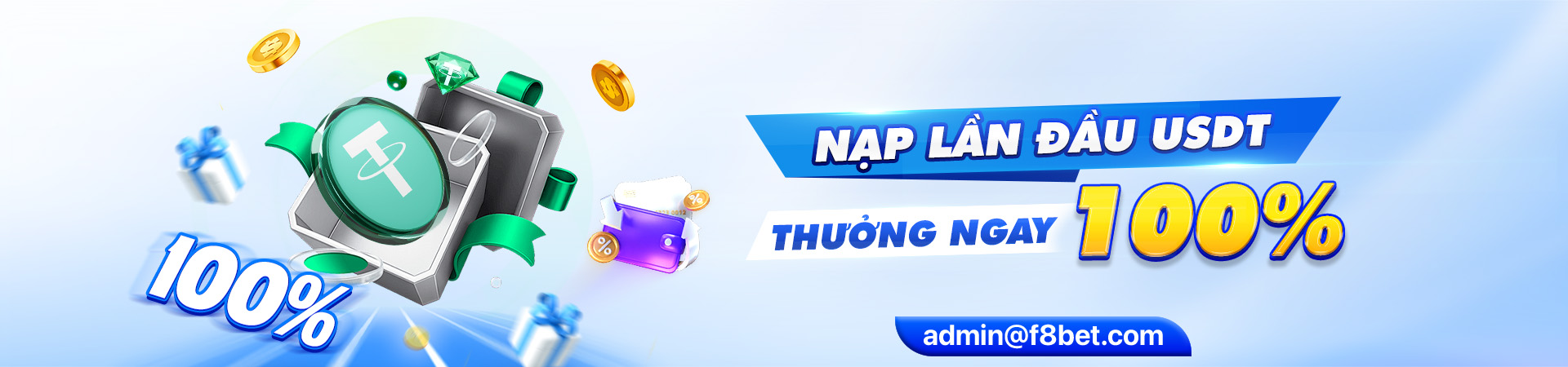 f8bet banner chương trình thưởng nạp đầu